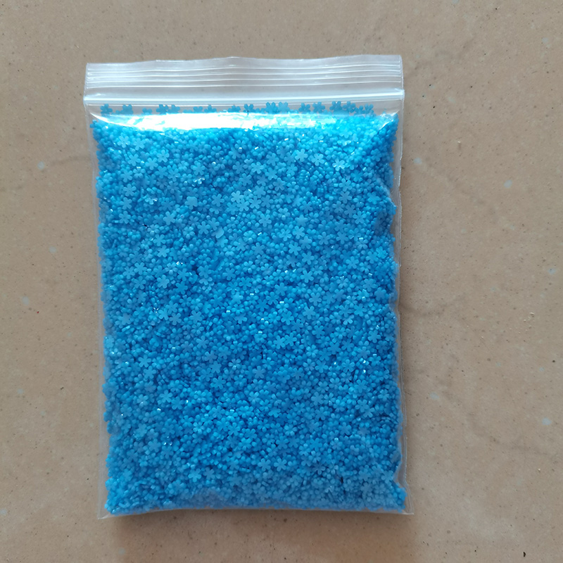 Crystal Bead Mix - Dekorasi Kuku Bunga Akrilik 3D Warna