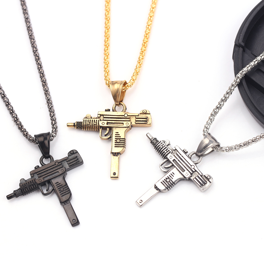 Jewelry Making Workshops - Kalung Liontin Senapan Mesin Uzi Punk