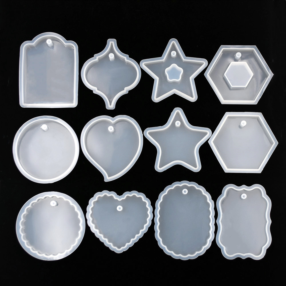 Jewelry Making Tools List - 1 Buah Cetakan Silikon Tag Resin
