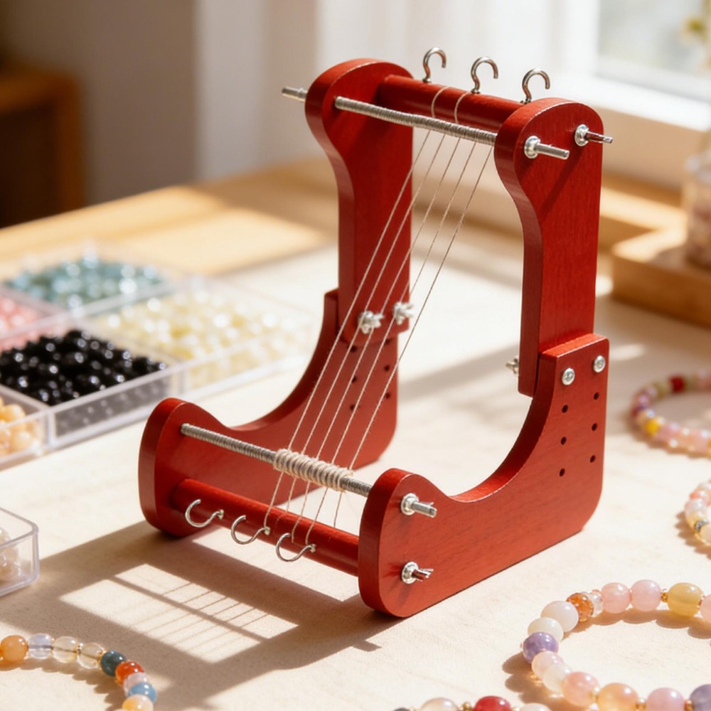 Jewelry Making Tools - Kit Alat Tenun Manik-manik Kayu dengan