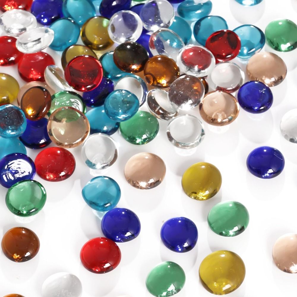 Crystal Bead Mix - Kerikil Kaca, Manik-manik Pengisi Vas, Manik-manik
