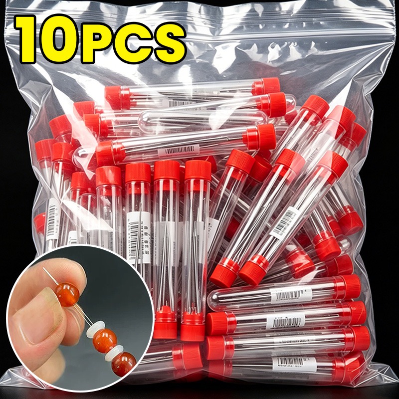 Jewelry Making Tools - 1/10pcs Jarum Manik-manik Terbuka DIY Set