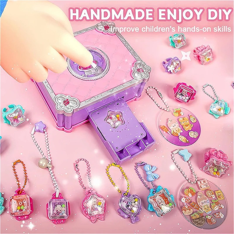 Kit Pembuat Stiker 3D DIY Mesi - Jewelry Making Machine ulasan dan harga