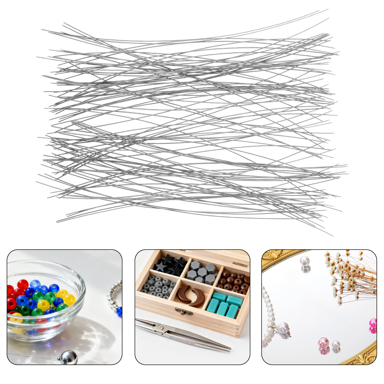200 buah Jarum untuk Membuat P - Jewelry Making Tools ulasan dan harga