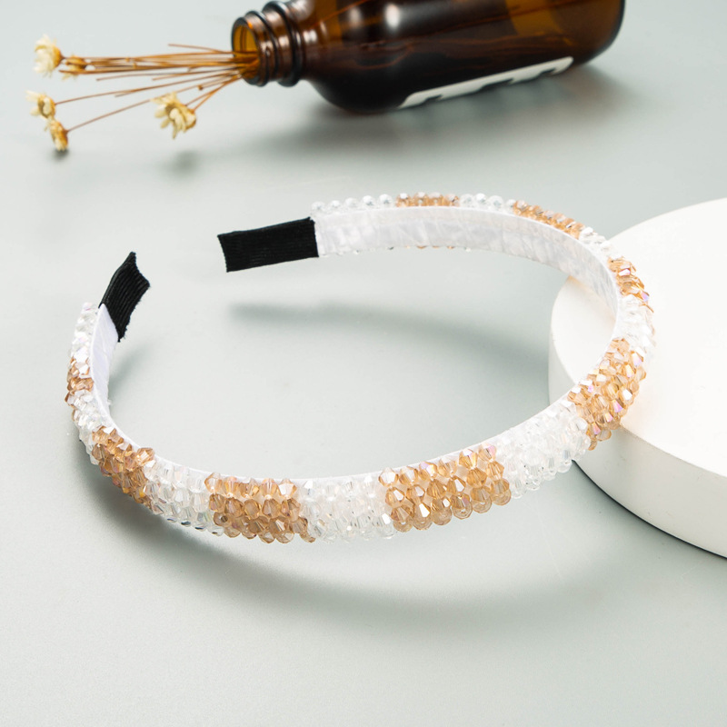 Bando Rambut Berhias Kristal B - Crystal Bead Mix ulasan dan harga