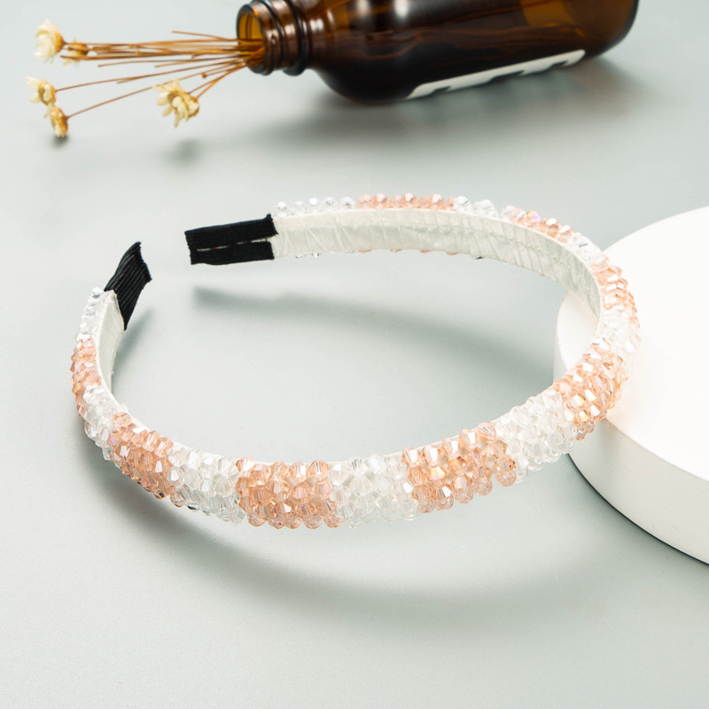 Bando Rambut Berhias Kristal B - Crystal Bead Mix ulasan dan harga