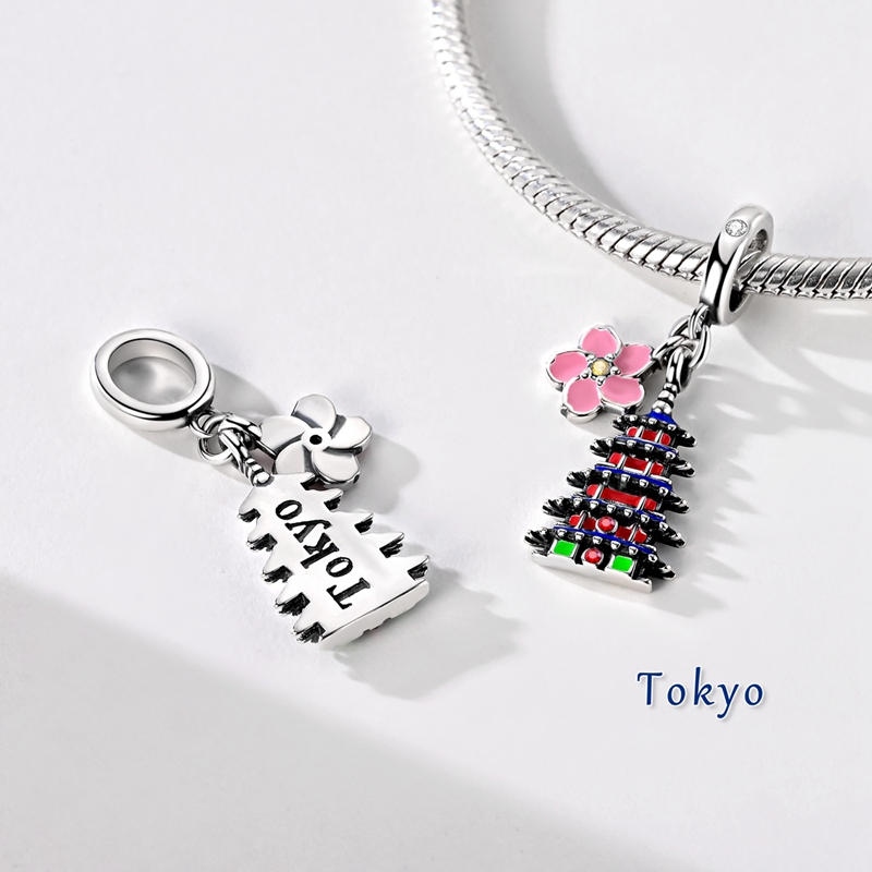 Liontin Manik-Manik Kipas Kuil - Jewelry Making Tokyo ulasan dan harga