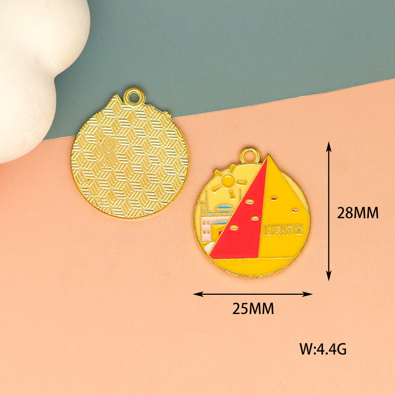 10pcs Gantungan Kunci Enamel W - Jewelry Making Tokyo ulasan dan harga