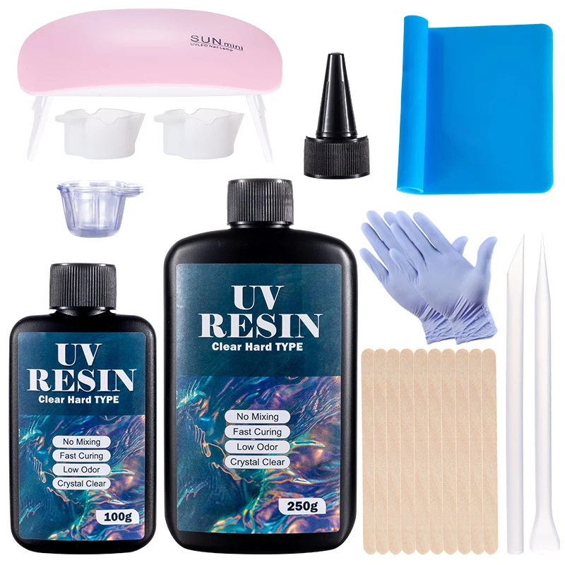 Kit Lem Resin UV Keras Lem UV  - Jewelry Making Tools List ulasan dan harga