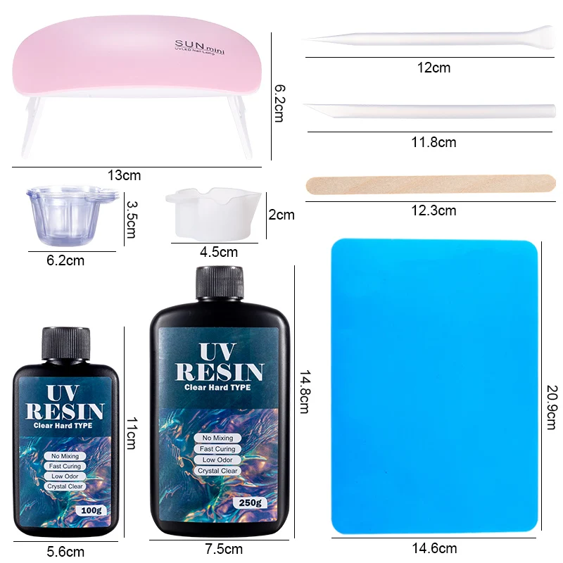 Kit Lem Resin UV Keras Lem UV  - Jewelry Making Tools List ulasan dan harga
