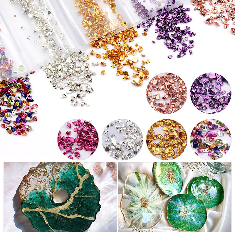 Epoxy Resin logam berwarna-war - Jewelry Making Tools List ulasan dan harga