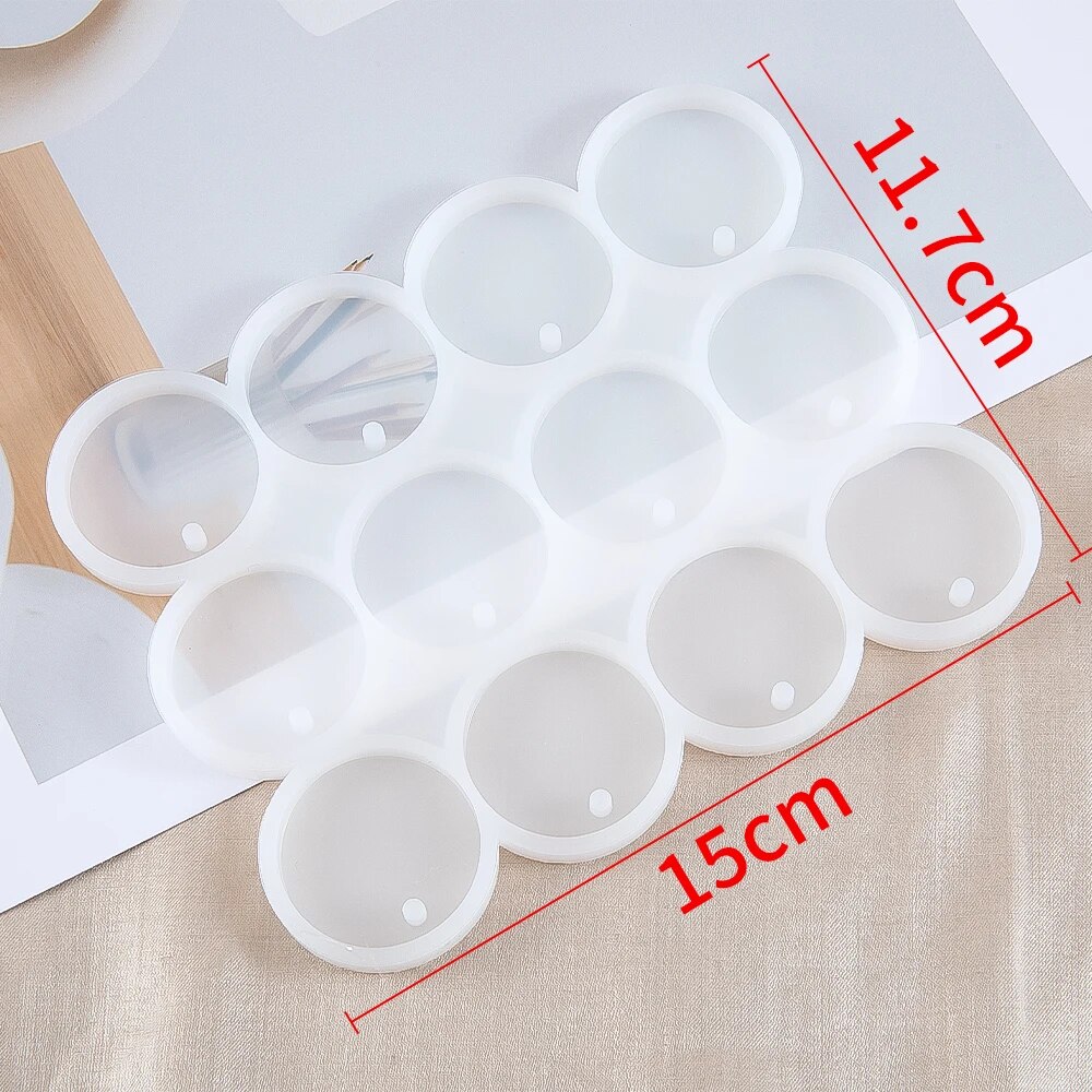 1 buah cetakan silikon kupu-ku - Jewelry Making Tools List ulasan dan harga