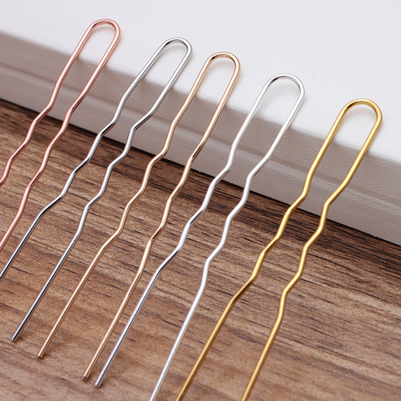 50Pcs Jepit Rambut Logam Bentu - Jewelry Making Workshops ulasan dan harga