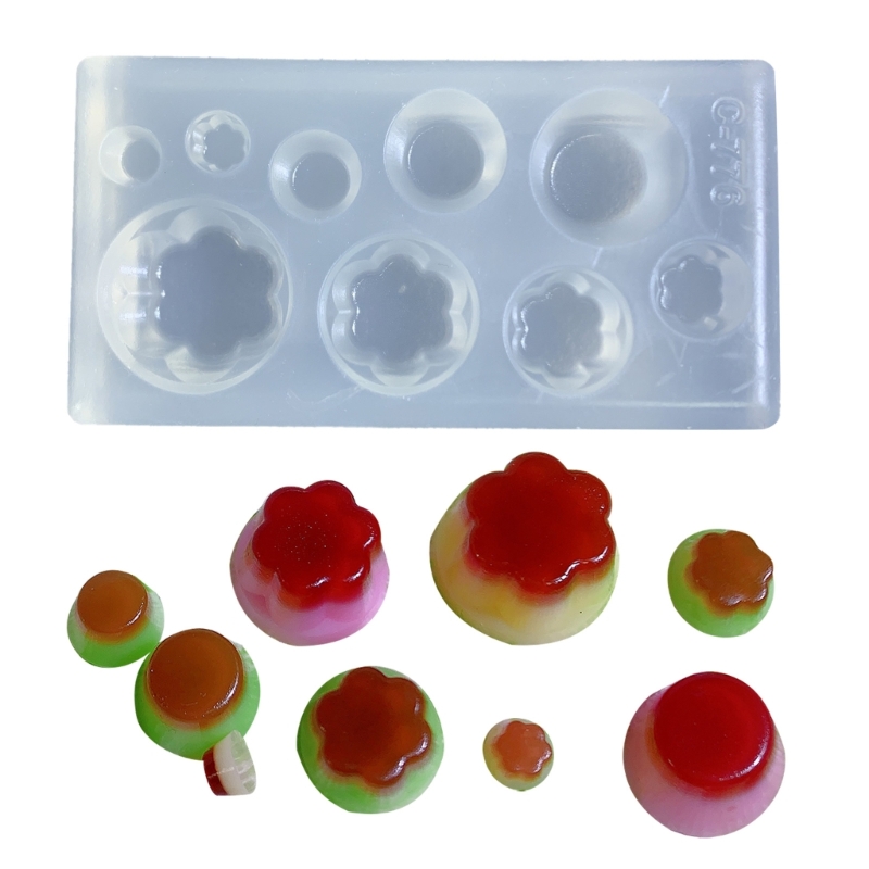 Cetakan silikon bentuk puding  - Jewelry Making Tools List ulasan dan harga