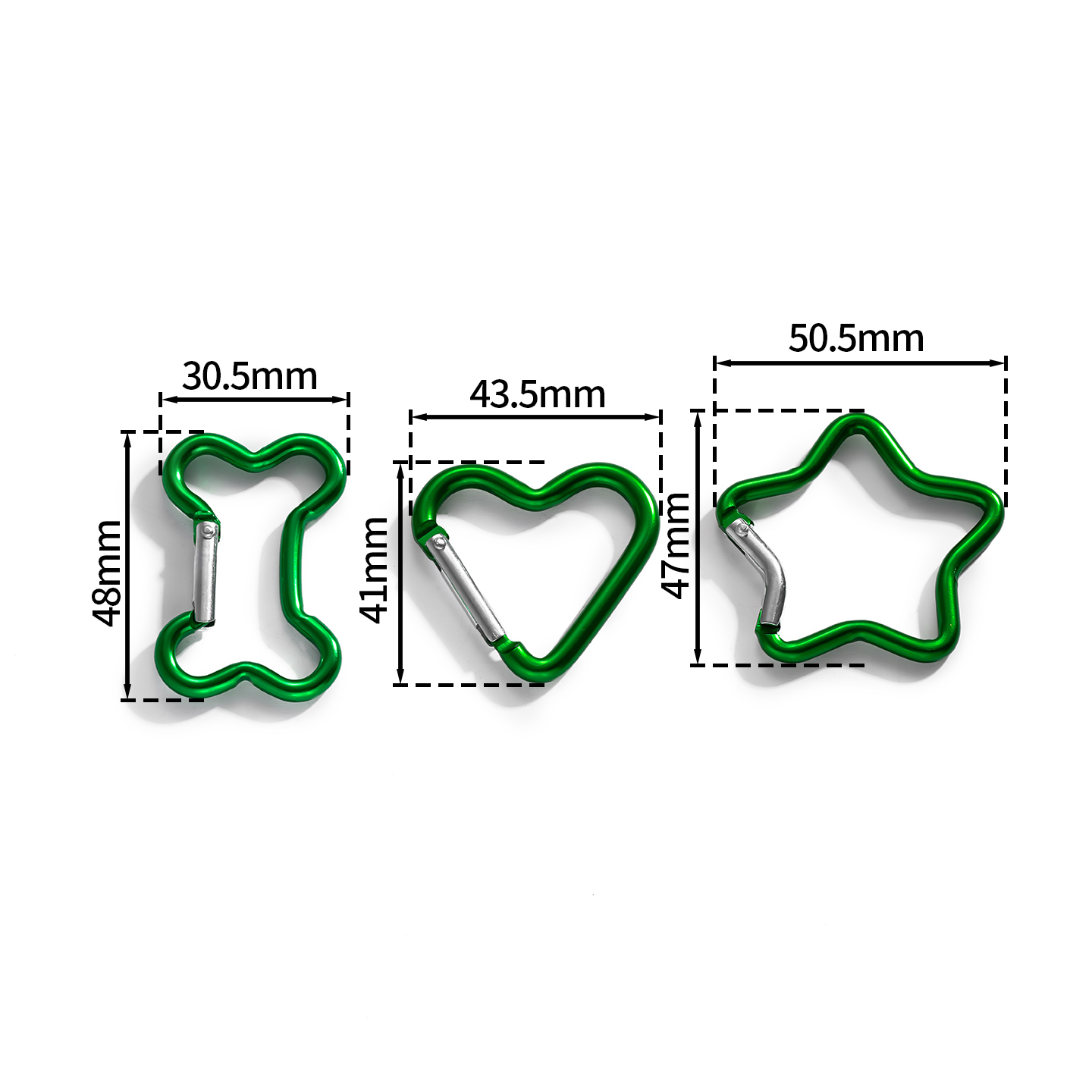 1pcs/Lot Klip Karabiner Mini A - Jewelry Making Tools ulasan dan harga